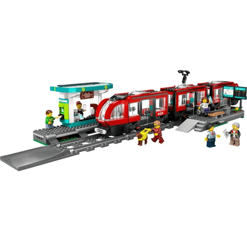 LEGO City Trains Downtown Streetcar and Station 60423