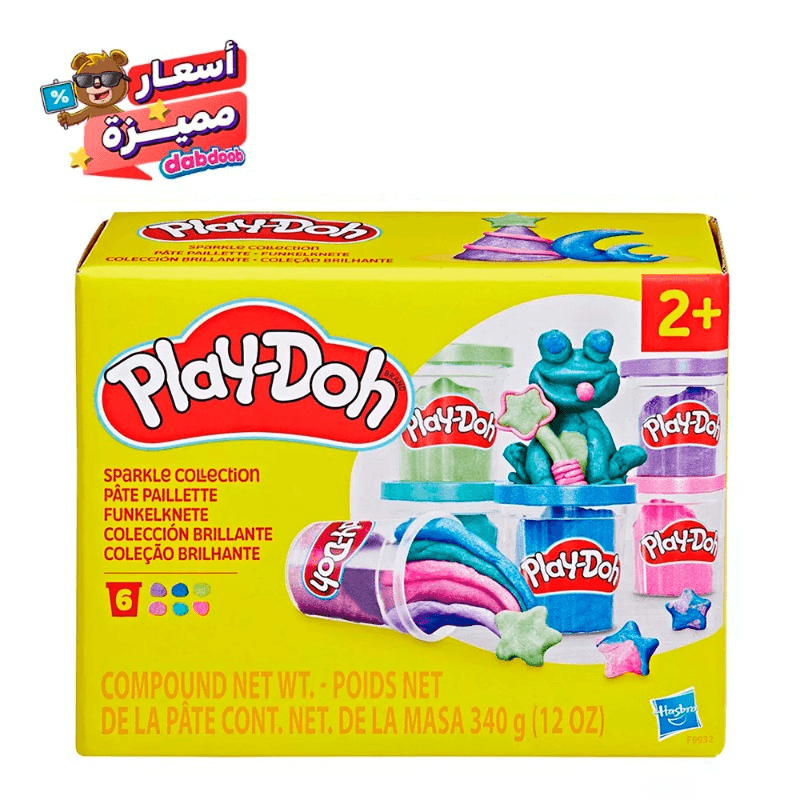 Play-Doh Sparkle Collection - 6 Pcs