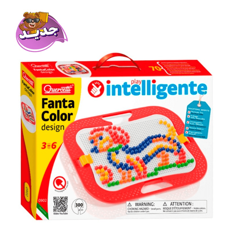 Quercetti Fanta Color Mosaic Animals -300 dlg