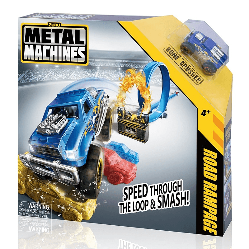 Metal Machines Auto Track Road Rampage