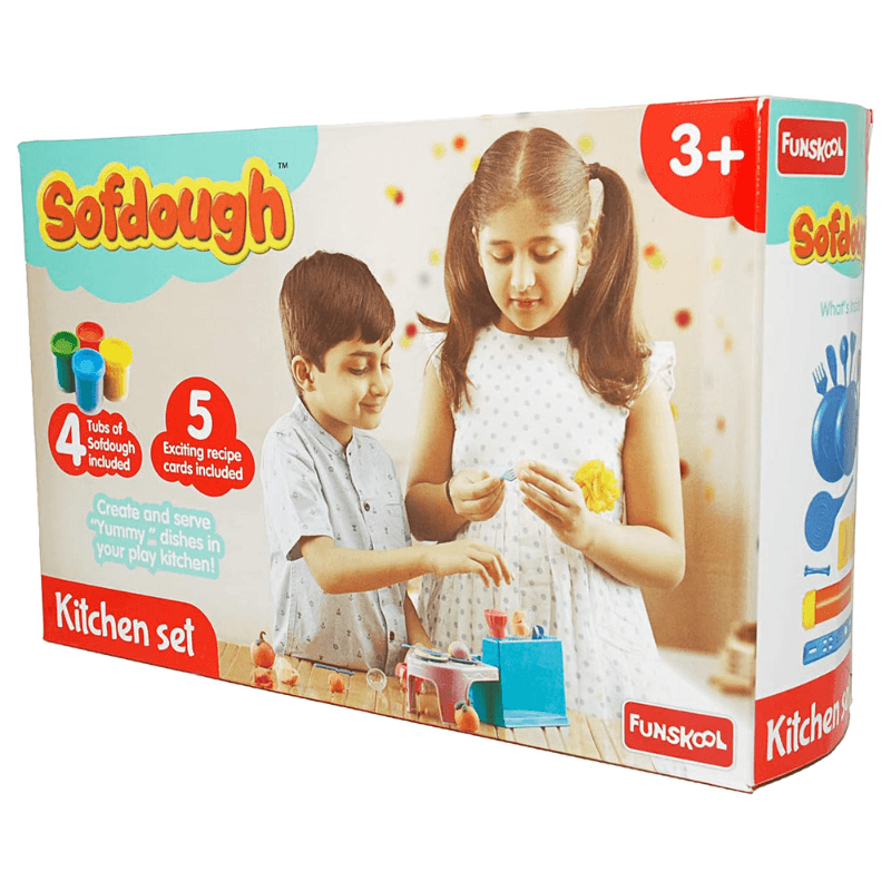Funskool Sofdough Kitchen Set