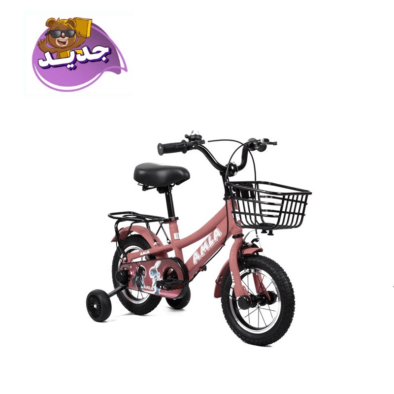 Amla 12- Inch Bicycle - Pink