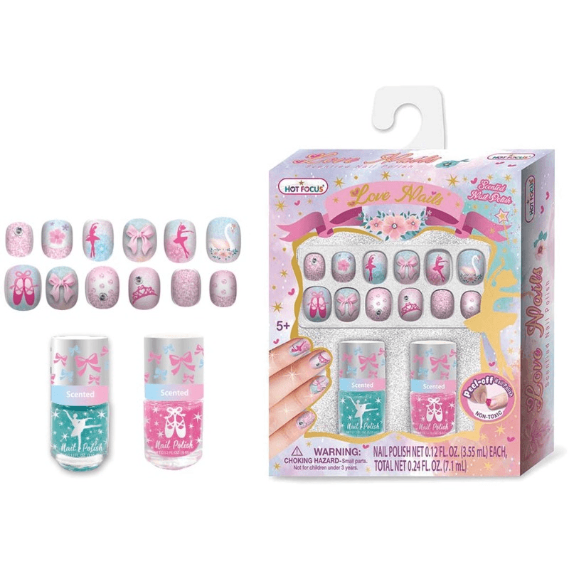 Hot Focus Love Nails With Scented Nail Polish