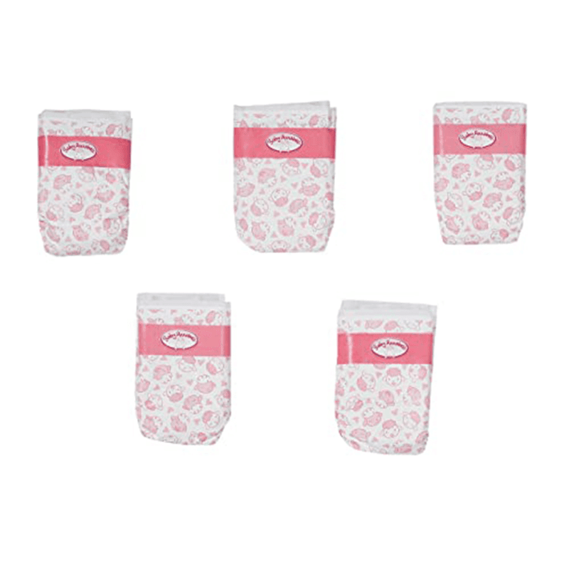 Baby Annabell Baby Doll Nappies - Pack of 5