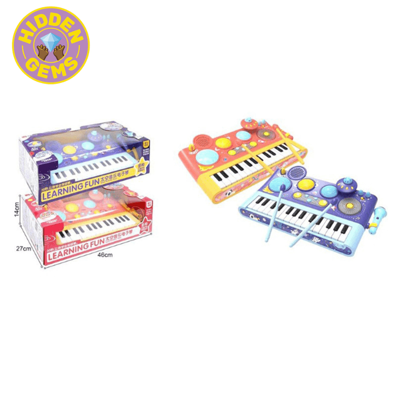 البيانو الإلكتروني الملون للأطفال