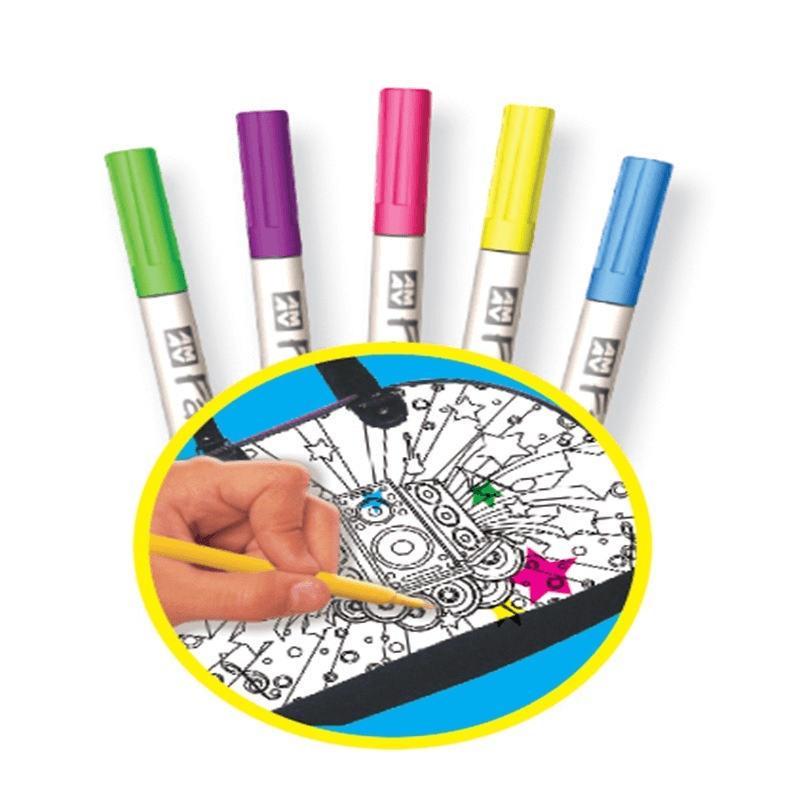 فاشن تايم - مجموعة تلوين حقيبة اليد