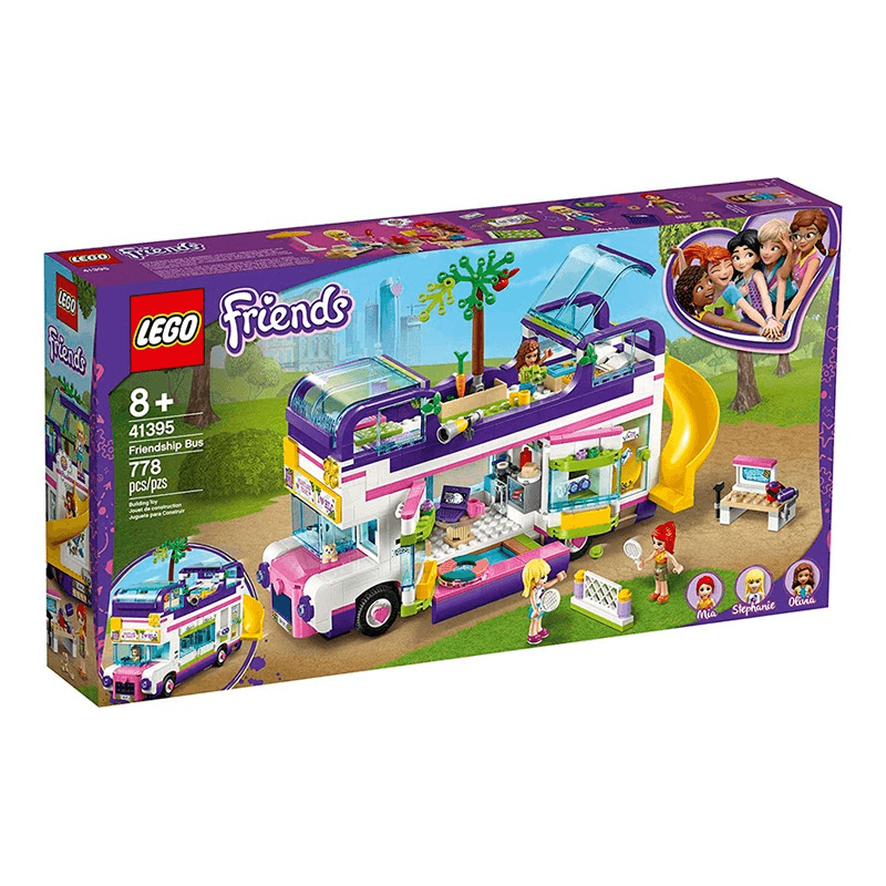 LEGO Friends Friendship Bus Toy with Swim Pool - 778 Pcs