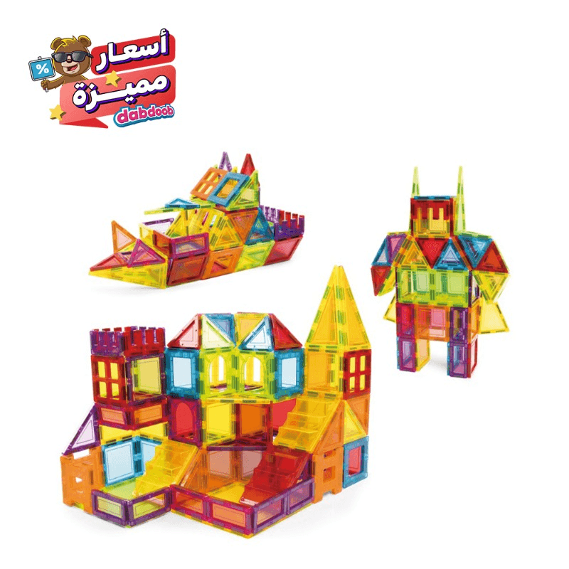 Magnetic Tiles Building Blocks Set 110 Pcs
