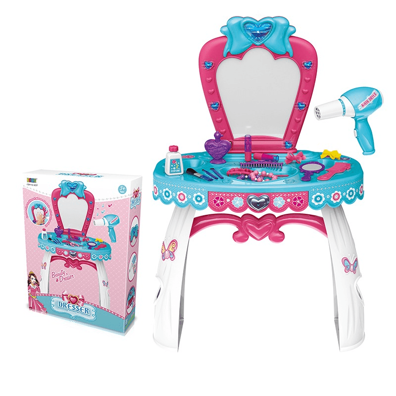 مجموعة طاولة أدوات التجميل 22 قطعة