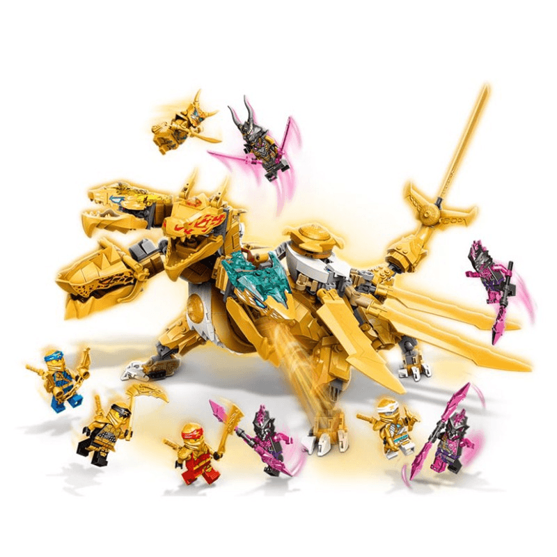 LEGO Ninjago Lloyds Golden Ultra Dragon Building Set