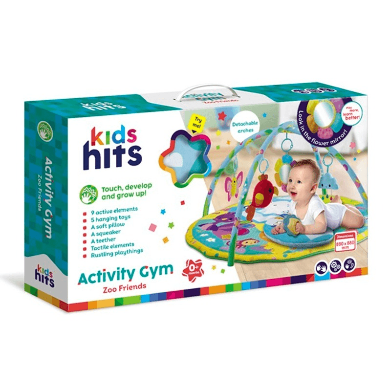Kids Hits Activity Gym Zoo Friends