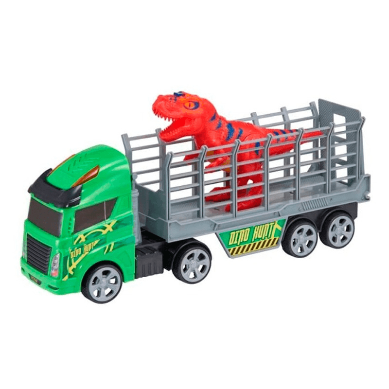 Teamsterz Speedies Dinosaur Hunt Transport Truck with Lights and Sound