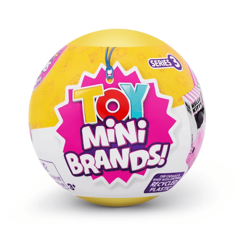 Mini Brands 5 Surprise Toy Series 3 Capsule
