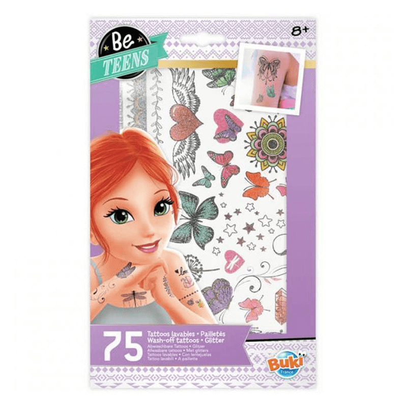 Buki 75 wash-off tattoos - Assorted