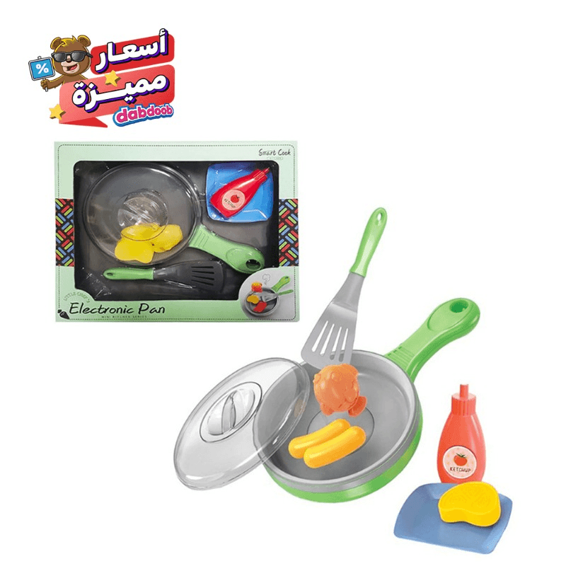TTC - Little Chef's Mini Kitchen Series Electric Pan Set