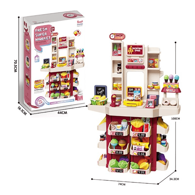 Fresh Super Market Set 67 Pcs