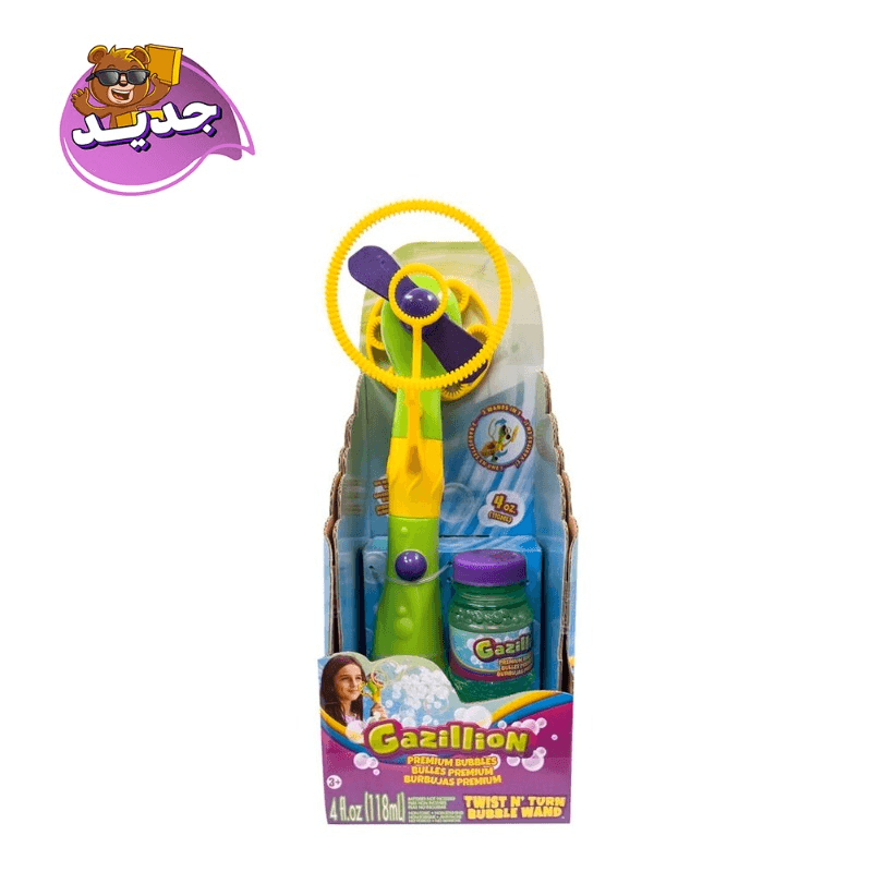 Gazillion Bubble Twist N Turn Wand