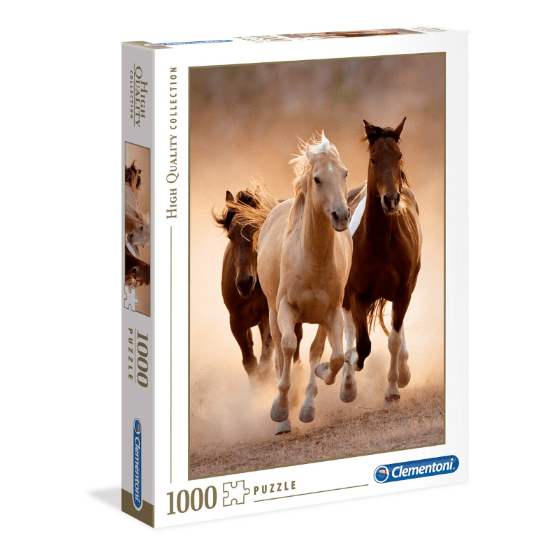 Clementoni Running Horses 1000 Pcs Puzzle