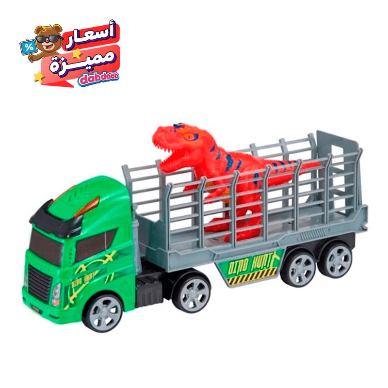Teamsterz Speedies Dinosaur Hunt Transport Truck with Lights and Sound