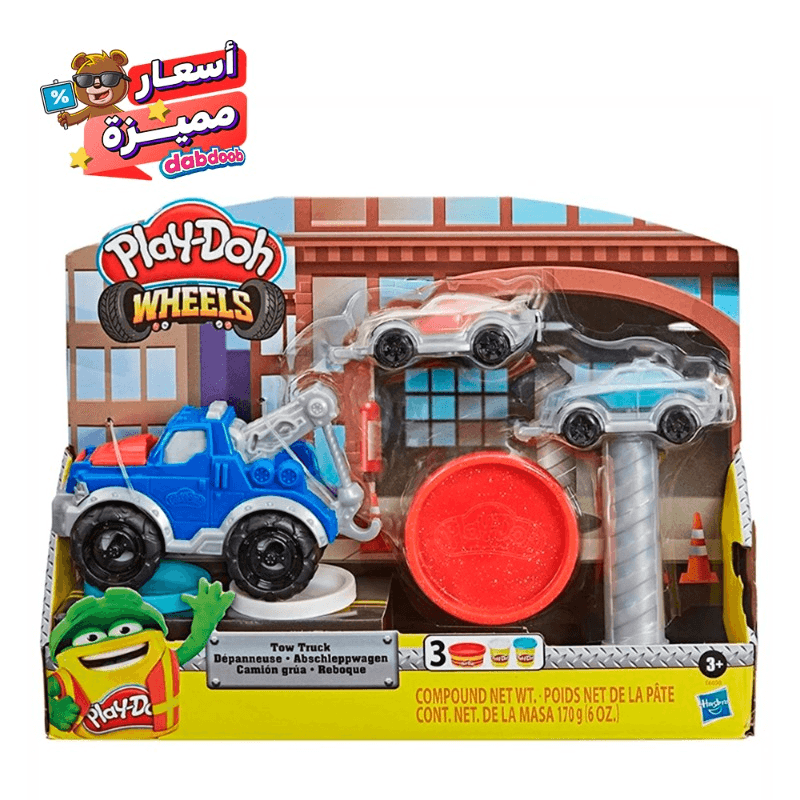 Play-Doh Wheels Tow Truck Toy