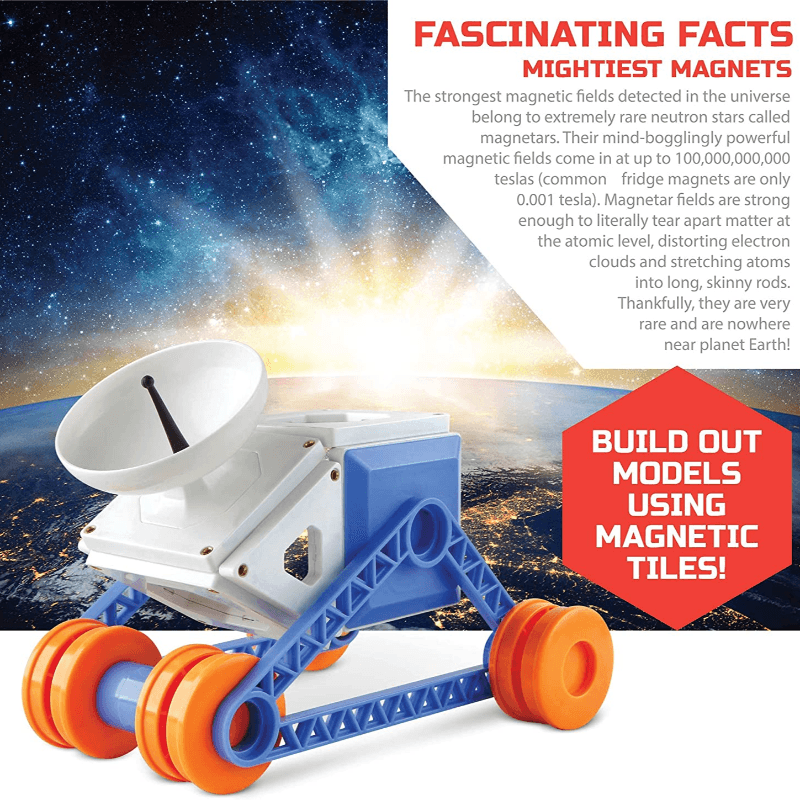 ديسكفوري - لعبة البلاط المغناطيسي مع جهاز التحكم عن بعد