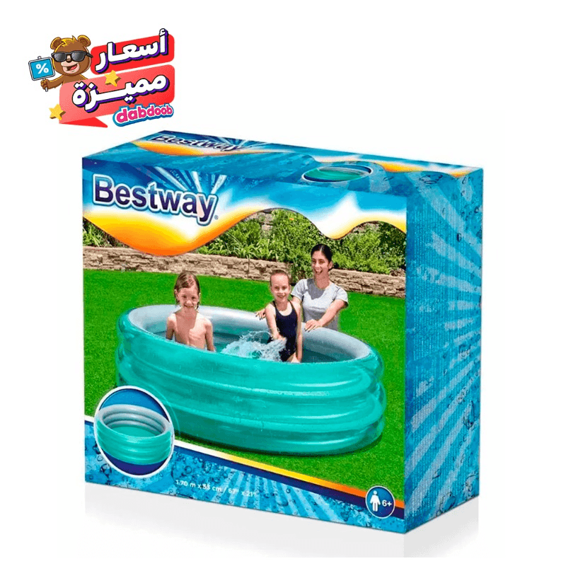 بيست واي - مسبح الحلقات الكبيرة ميتاليك 1.70 مم