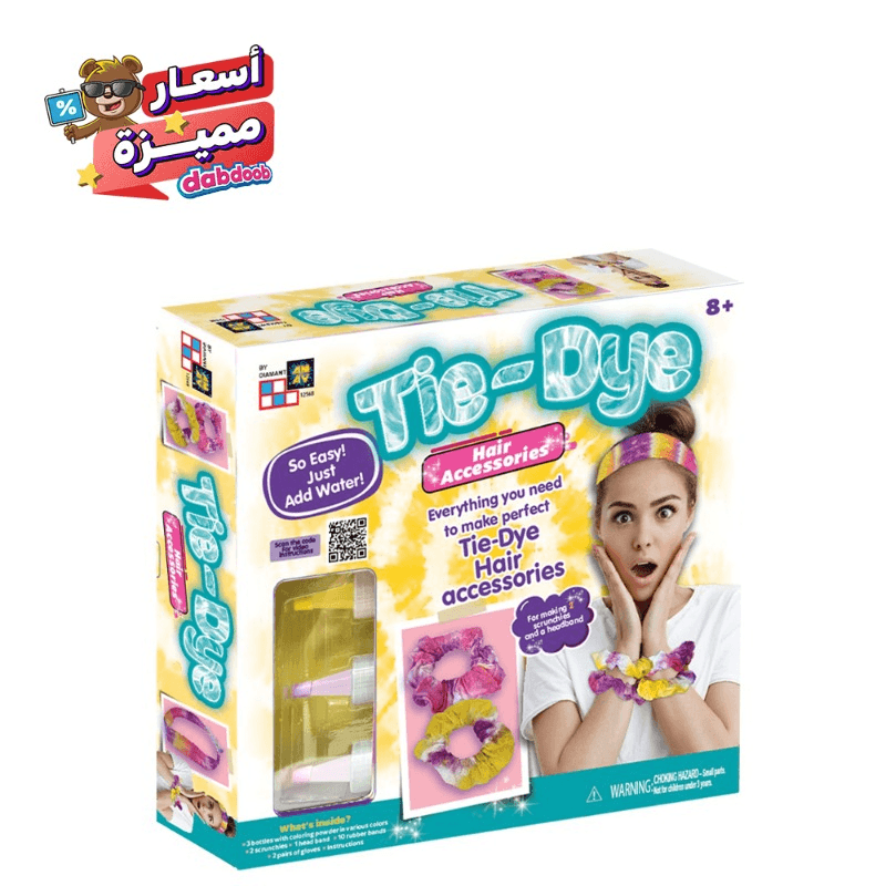 مجموعة تاي داي لتلوين إكسسوارات الشعر