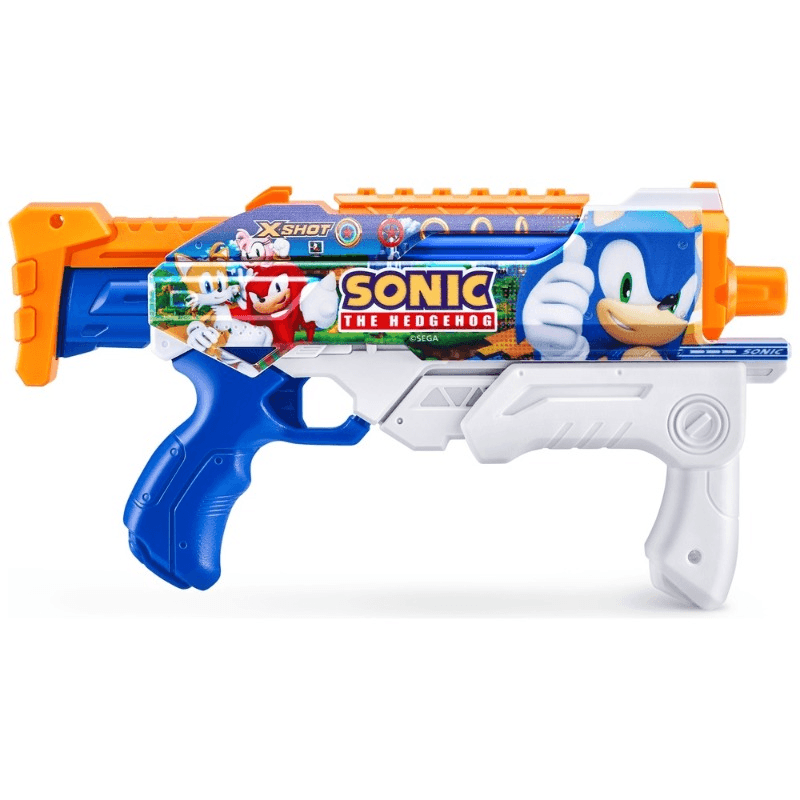X-Shot Water Fast-Fill Skins Sonic Hyperload Blaster