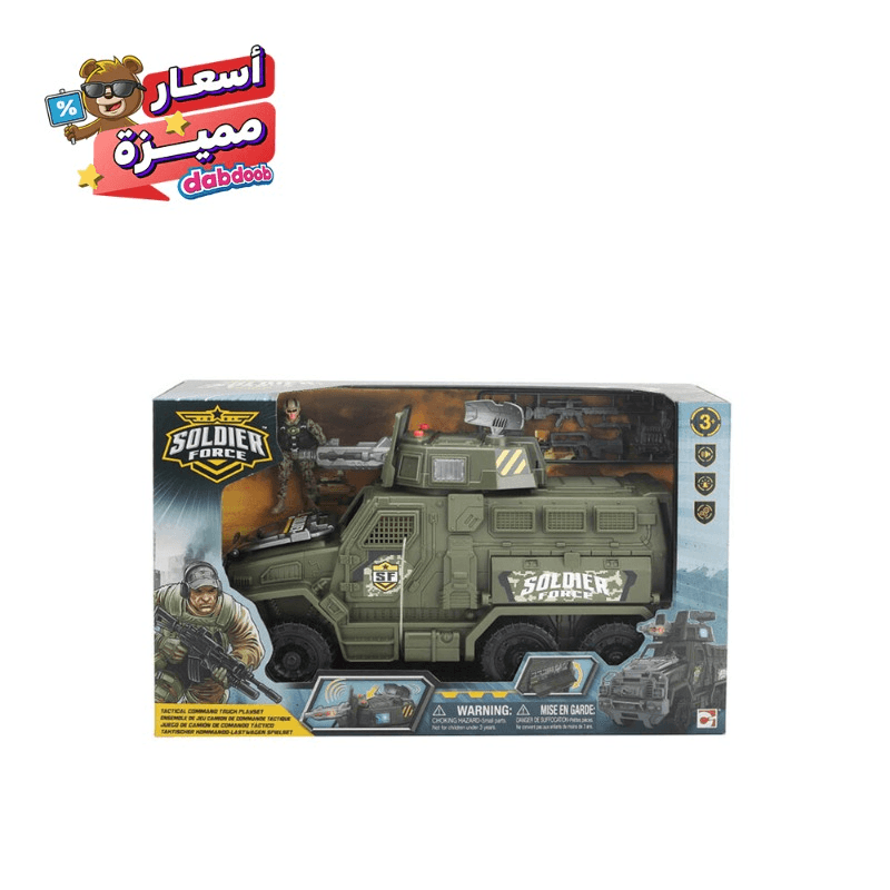 Soldier Force Tactical Command Truck Playset