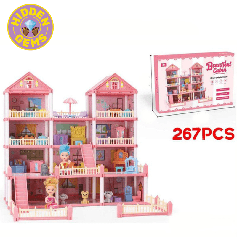 Princess Castle Villa Toy 267 pieces