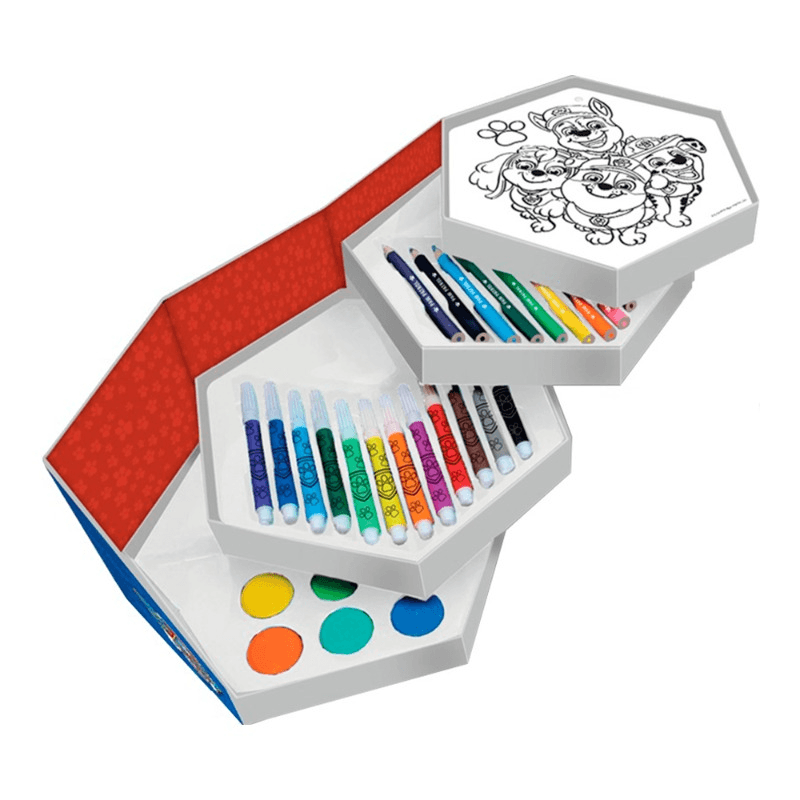 Paw Patrol Coloring Banner All Paw In