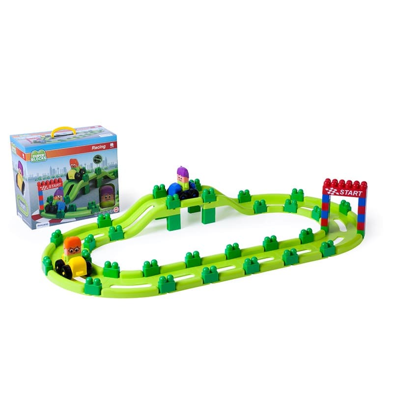 Miniland Super Blocks Racing - 70 Pcs thumbnail 2