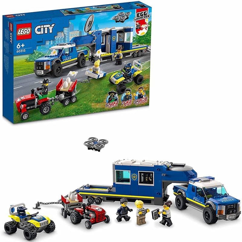 Lego City Police Mobile Command Truck thumbnail 2