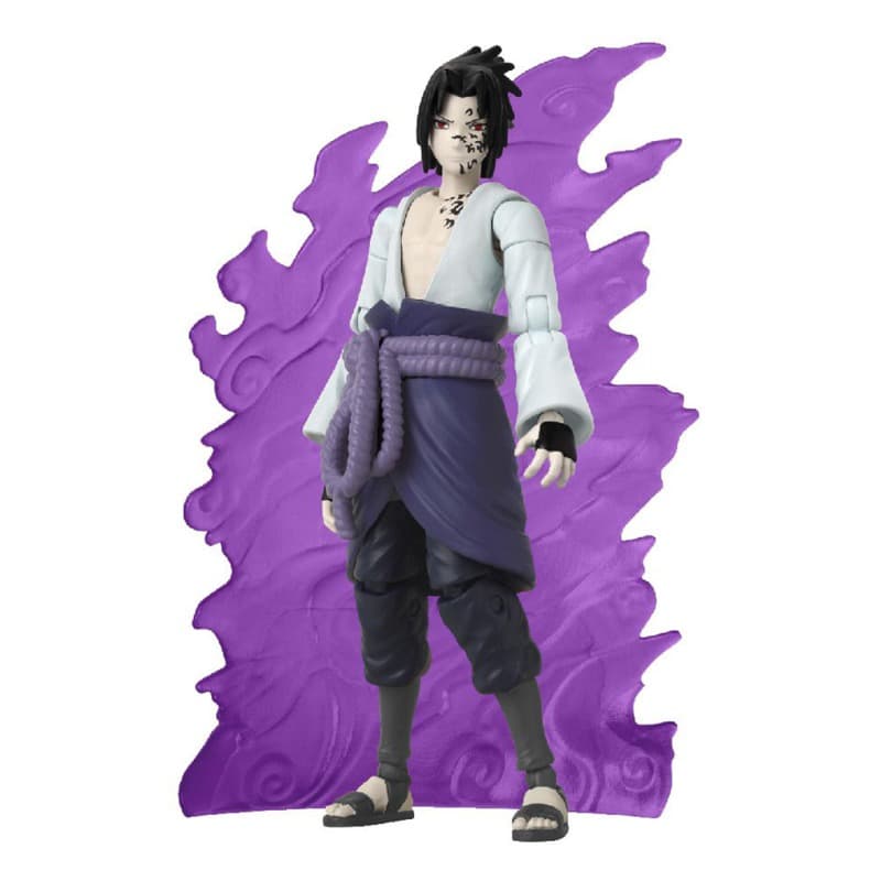 Bandai Anime Heroes Naruto - Uchiha Sasuke Beyond Action Figure thumbnail 5