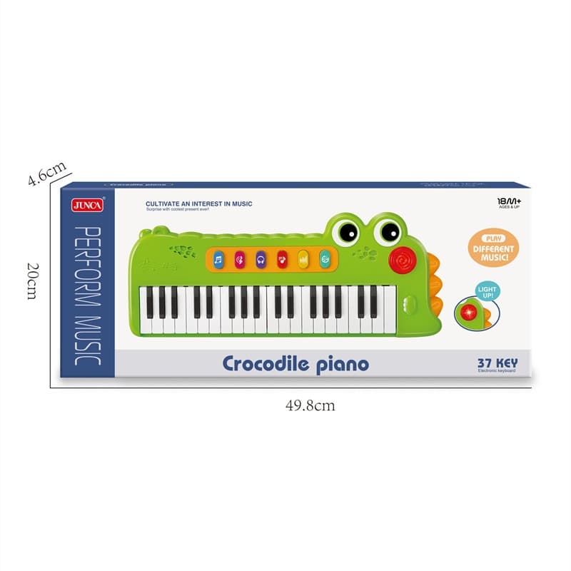 Junca 37 Key Cocodile Electric Keyboard Piano thumbnail 2
