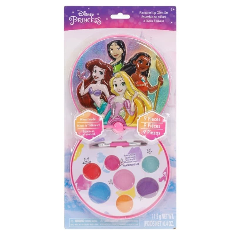 Townley Girl Disney Princess Circle Slide-Out Compact Plant Based