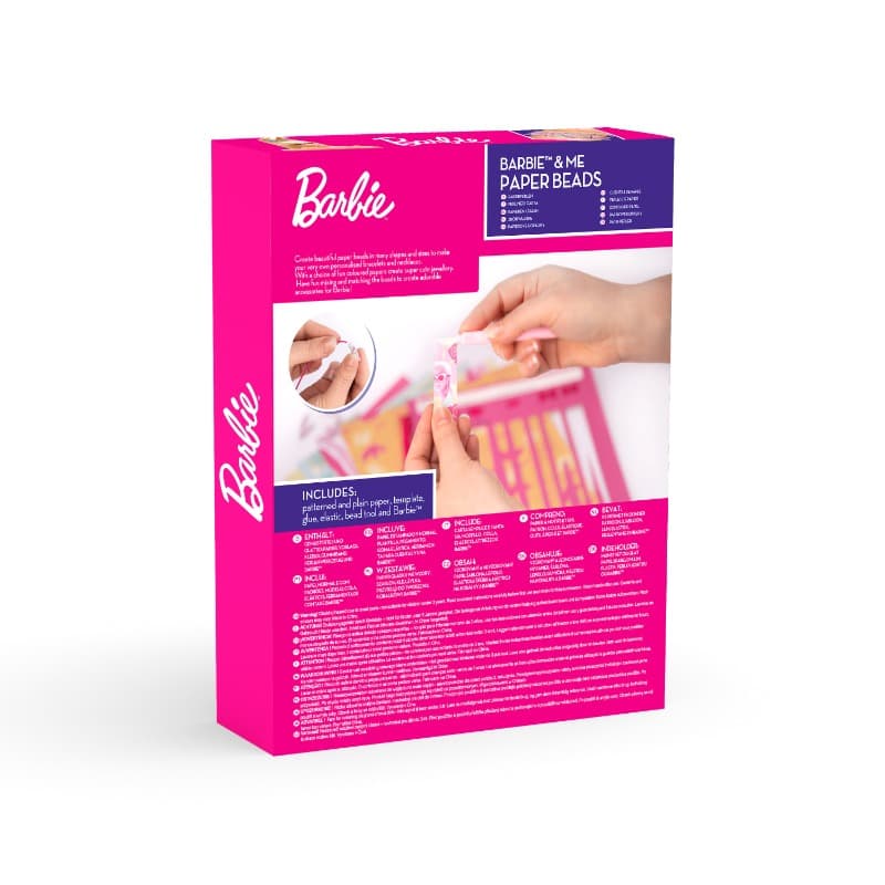 Barbie & Me Paper Beads With Doll thumbnail 2