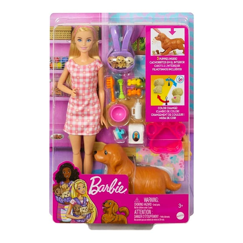 Barbie Newborn Pups 2.0 Blonde