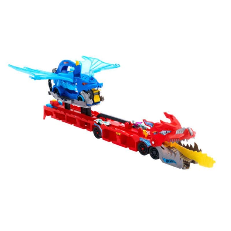 Hot Wheels City Ultimate Dual Dragon Transporter thumbnail 4