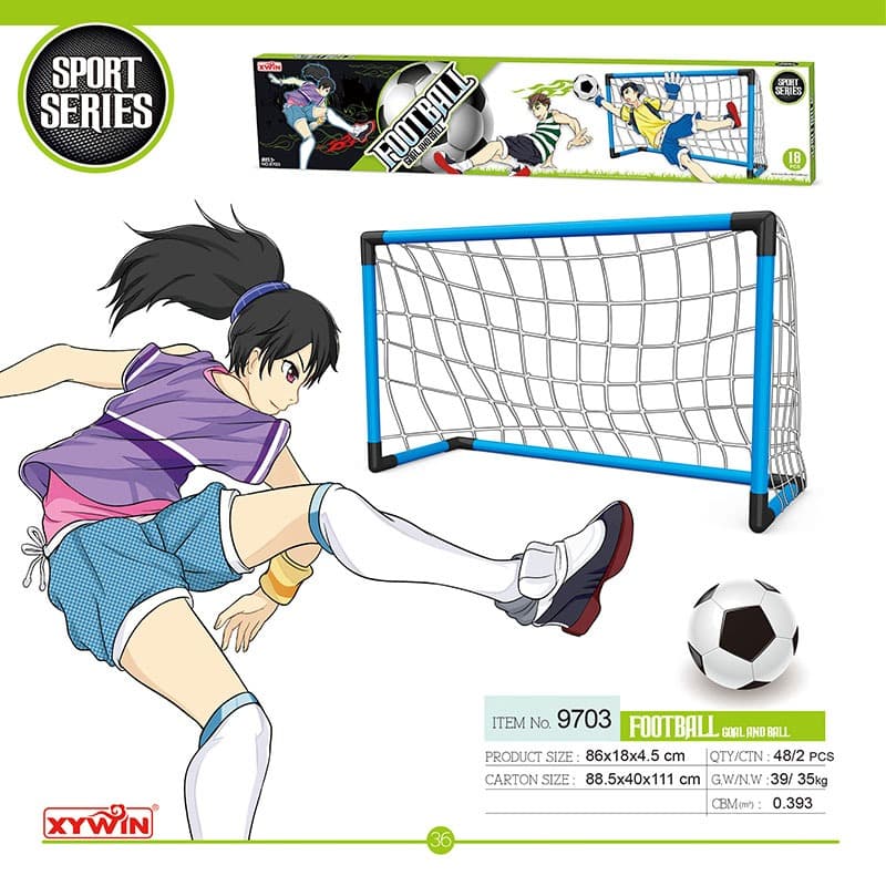 Football Set With Ball - 14cm thumbnail 2