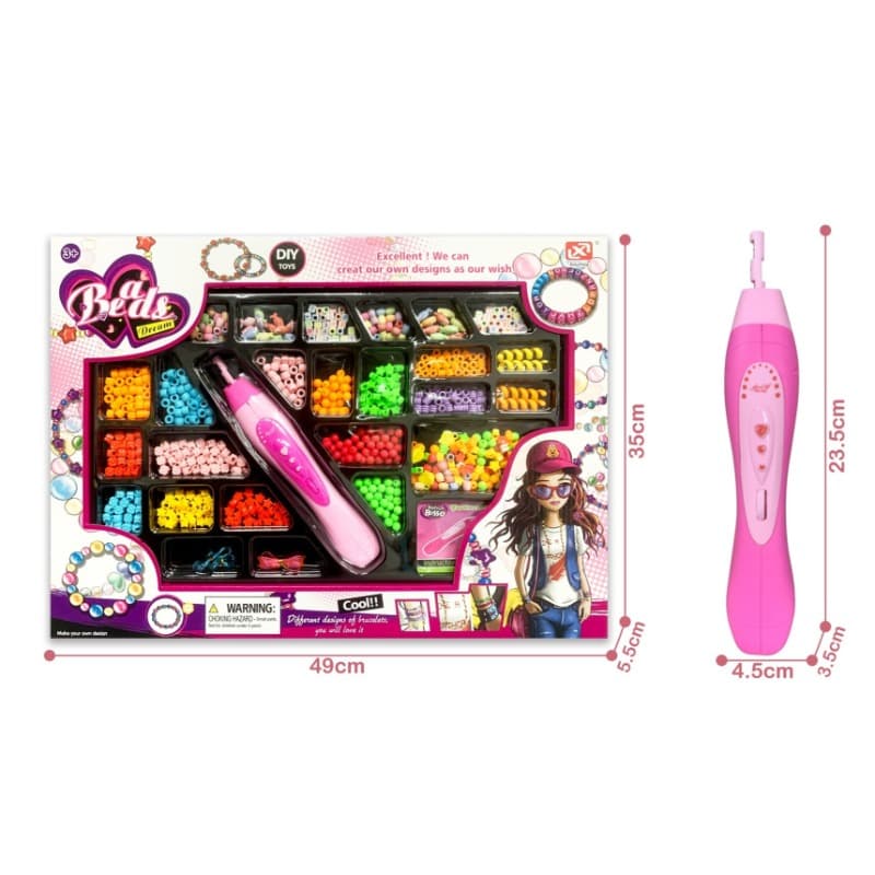 Xinle Tong Beads Dream DIY Jewelry Making Kit with Bead Tool