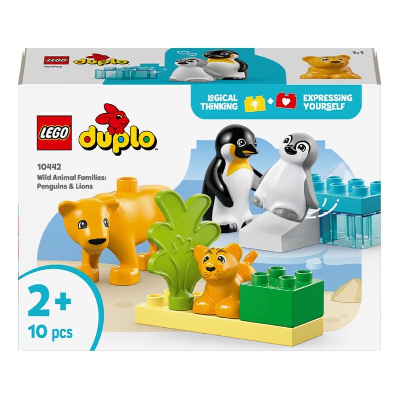 LEGO Wild Animal Families - Penguin and Lions 10442 thumbnail 2