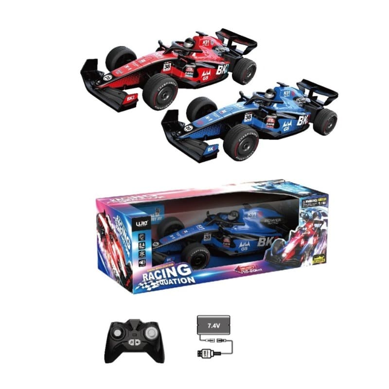 Tc Toys Remote Control Racing Equiation Drift Car Toy - Blue thumbnail 2