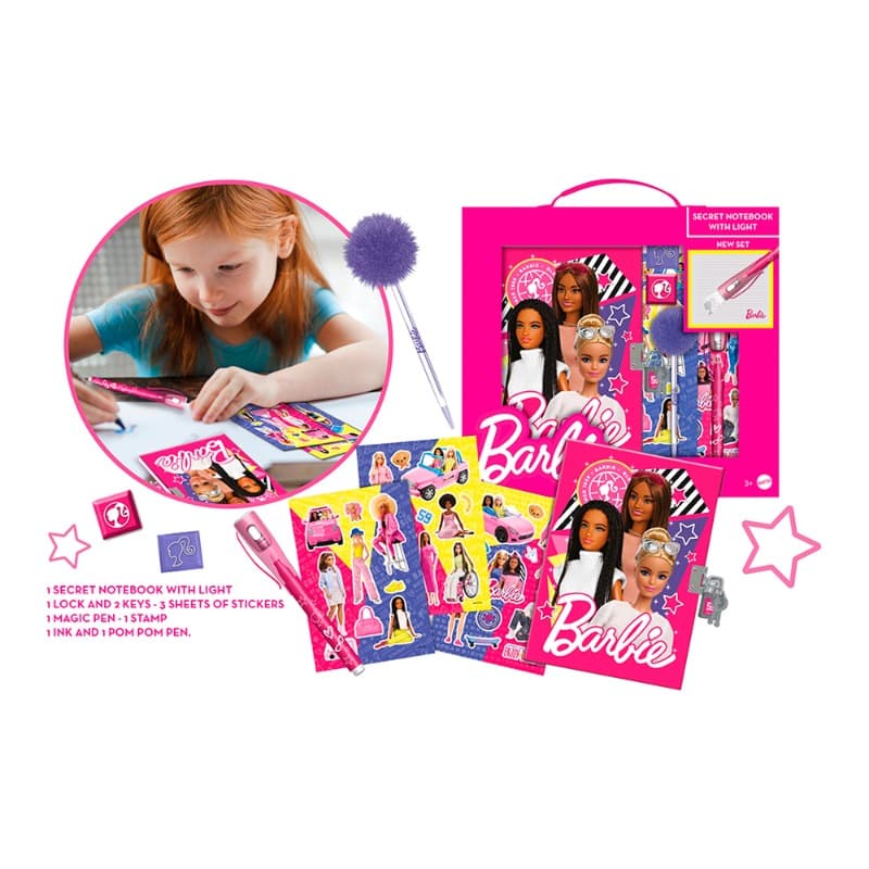 Barbie Secret Notebook w/ Light thumbnail 2