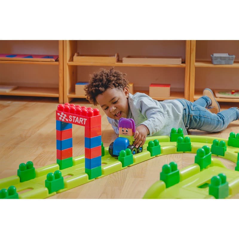 Miniland Super Blocks Racing - 70 Pcs thumbnail 3