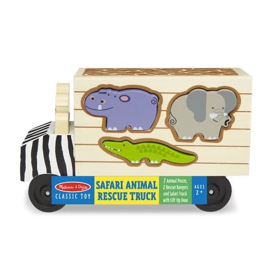 Melissa And Doug Animal Rescue Wooden Play Set