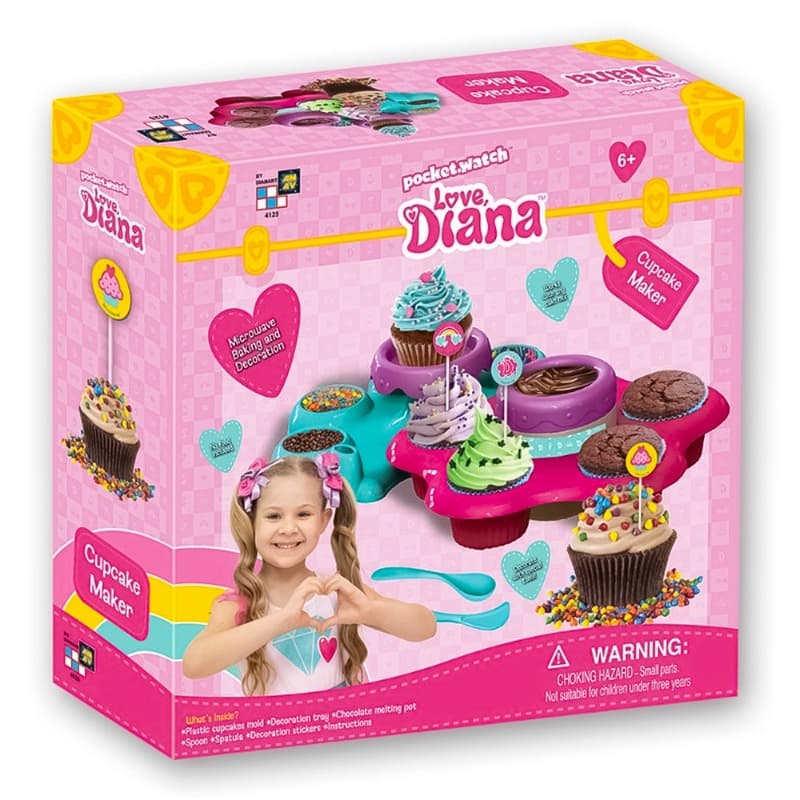 Love Diana Cupcake Maker Kit