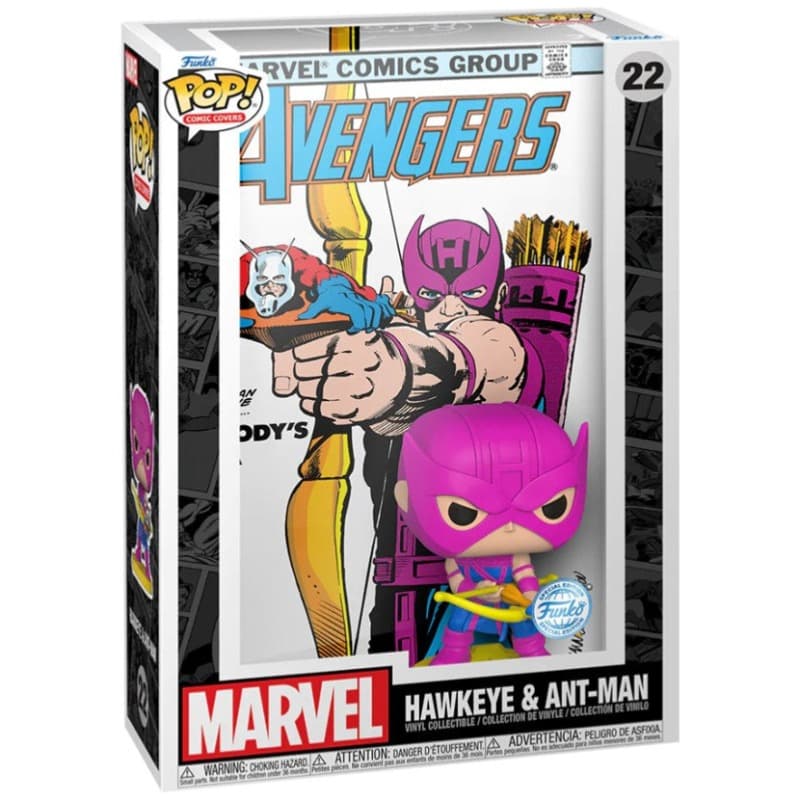 Funko Pop Comic Cover Marvel Avengers - Hawkeye And Antman