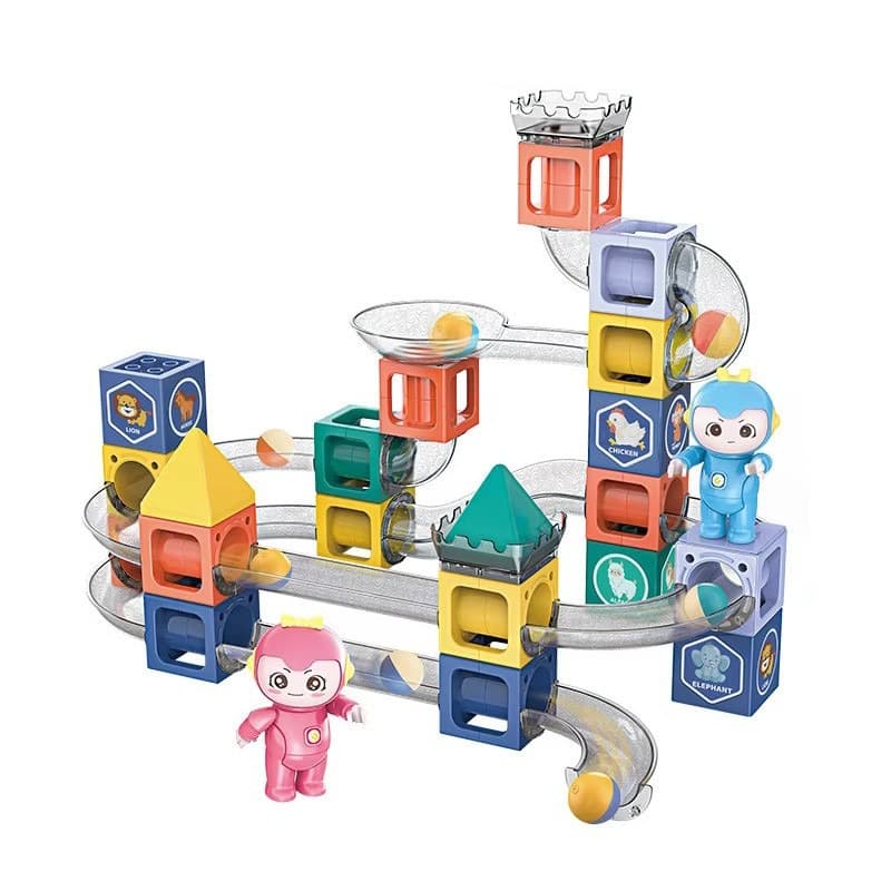 Dige Magnetic Marble Run Set 52pcs