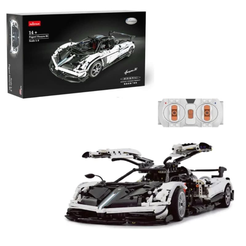 Rastar Tech Pagani Huayra Car Building Kit With Rc 2902 Pcs thumbnail 2